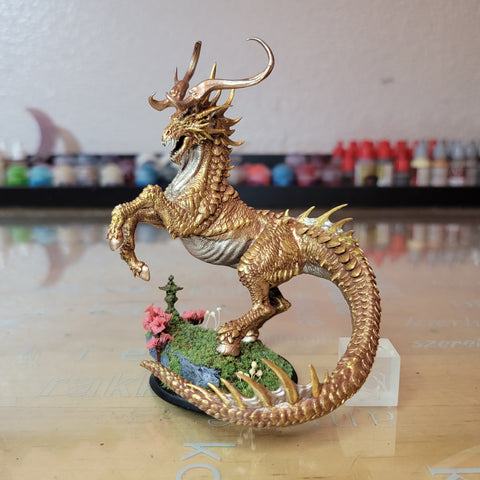Brass Dragon Miniature – MageCraft Miniatures